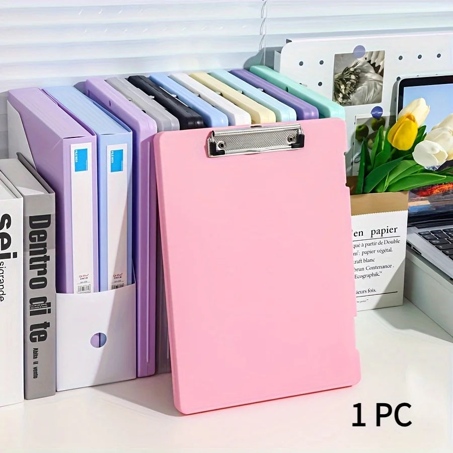 1 Piece Color Folder Storage Box, Multifunctional Desktop Organizer