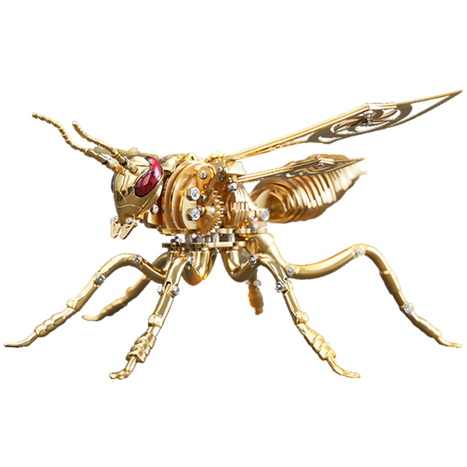 Large Wasp 3D Puzzle Metal Assembly Model Mechanical lnsect Toy for Boy Kids