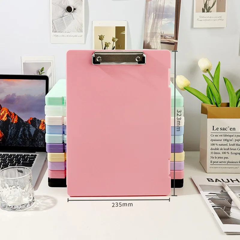 1 Piece Color Folder Storage Box, Multifunctional Desktop Organizer