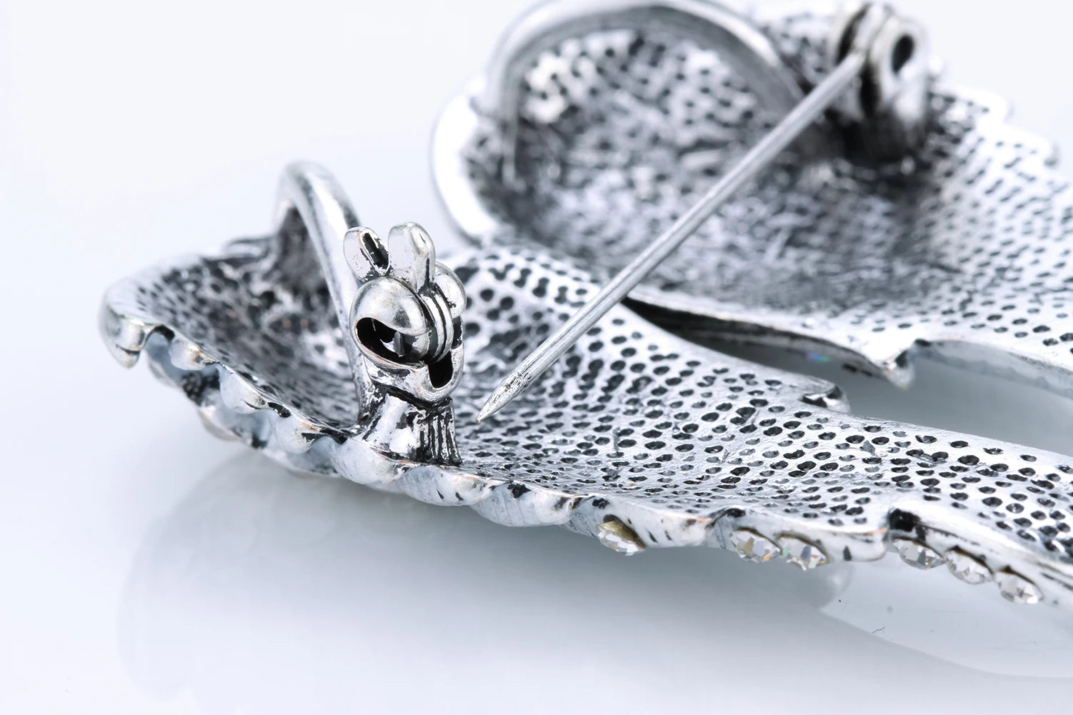 Angel Wings Brooch Pin Pendant Women Biker Jewelry Gifts for Mom Her Wife Girlfriend W Crystal Wholesale Dropshipping