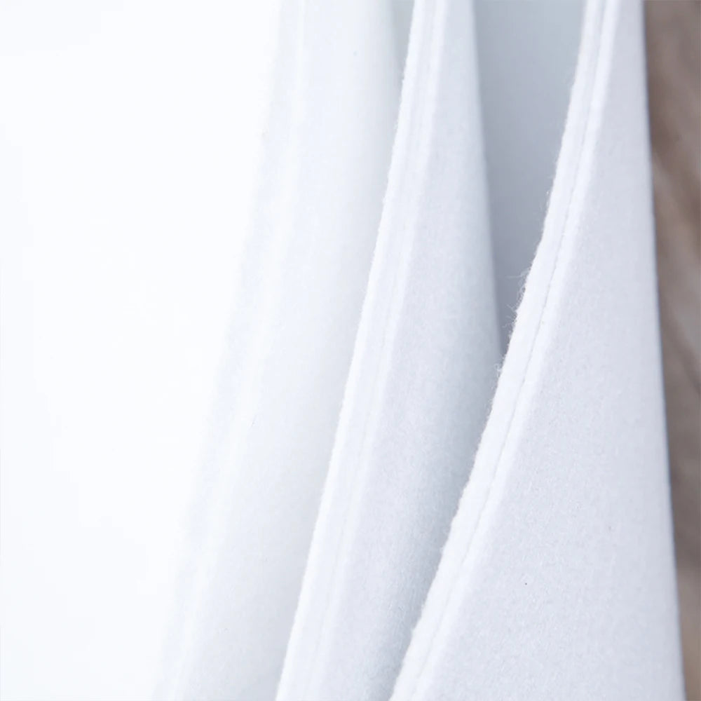 Single Side Adhesive Cotton Batting Cream Interlining Filler Perfect For Purse Craft DIY Fabric