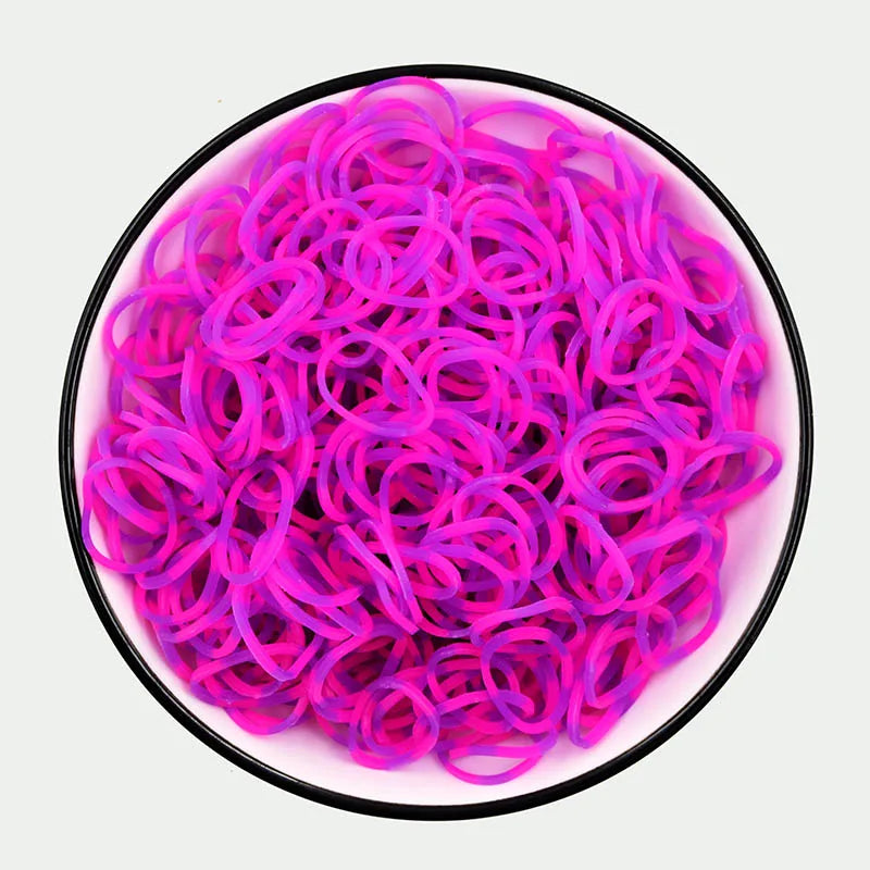 New! Hot Diy Loom Toys rubber bands Refill.  Make Woven Bracelet DIY Gift