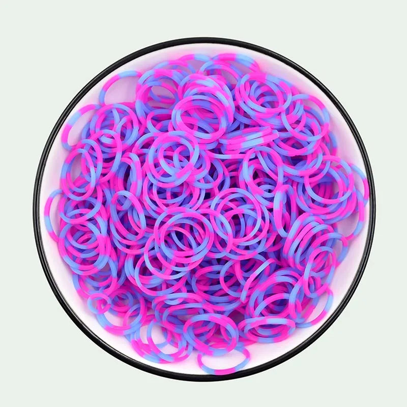 New! Hot Diy Loom Toys rubber bands Refill.  Make Woven Bracelet DIY Gift