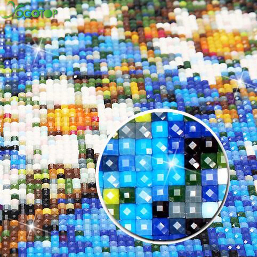 Vibrant Tree of Life DIY Diamond Painting Cross Stitch Christmas Gift.