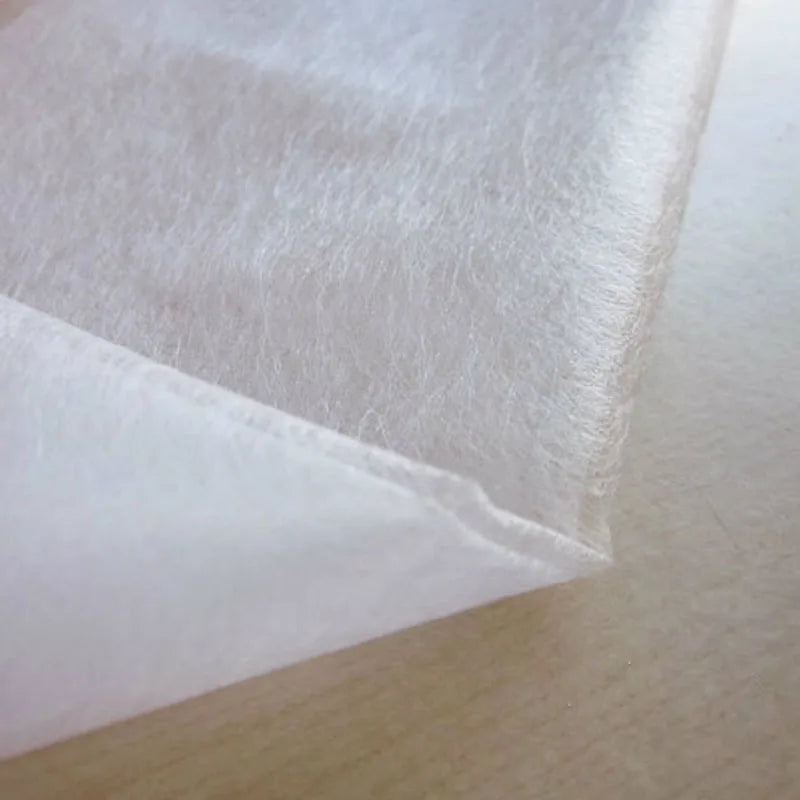 5Y/lot Fusible Interlining Easy Iron On Sewing Fabric Join Patchwork Interlining Double Faced Adhesive Batting 112cm