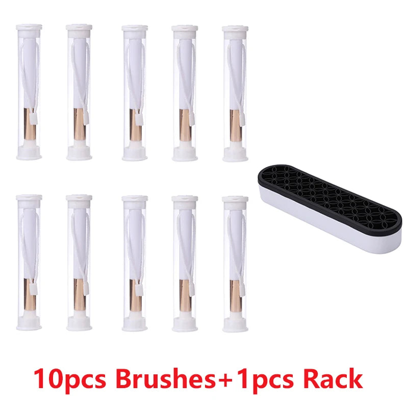 10-40pcs Wholesale Mini Blending Brush Set