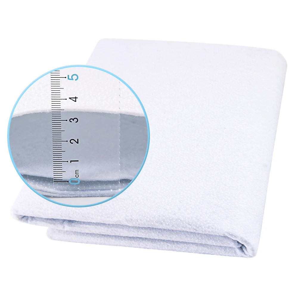 Single Side Adhesive Cotton Batting Cream Interlining Filler Perfect For Purse Craft DIY Fabric