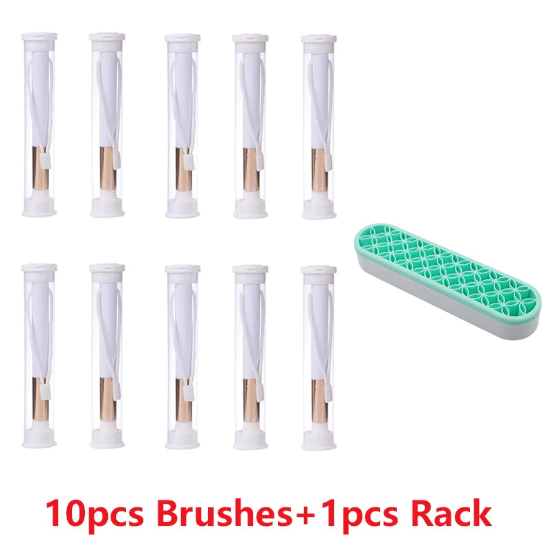 10-40pcs Wholesale Mini Blending Brush Set
