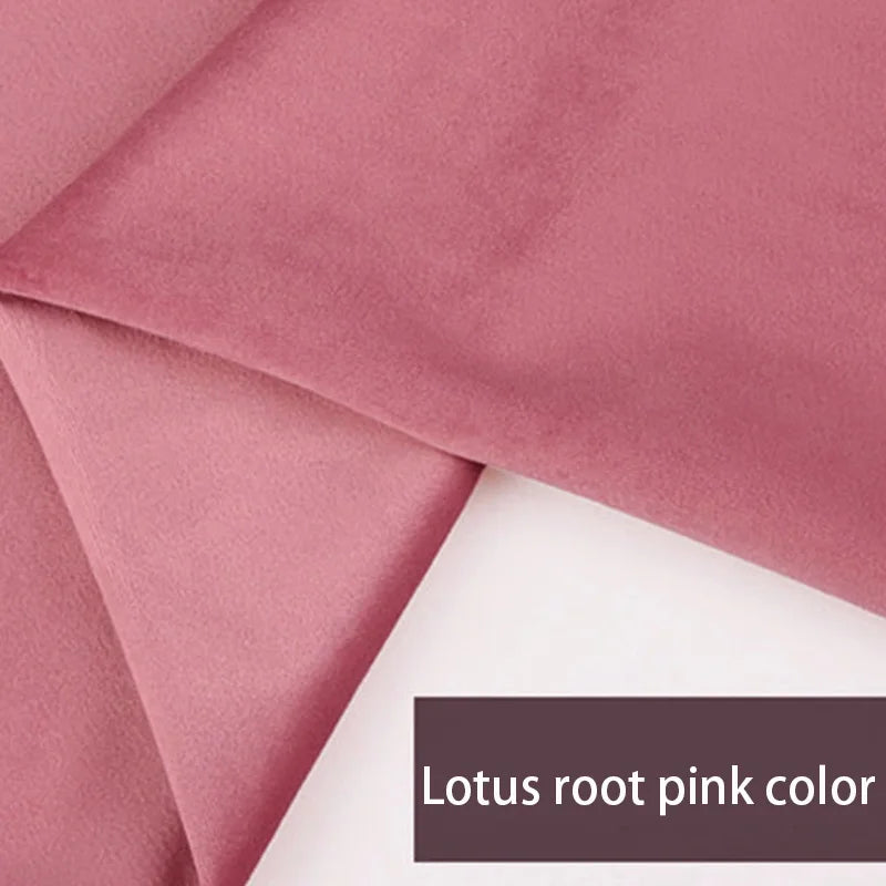 1/3/5M 14Colors Velvet Fabric DIY For Sewing Home Textile Clothing