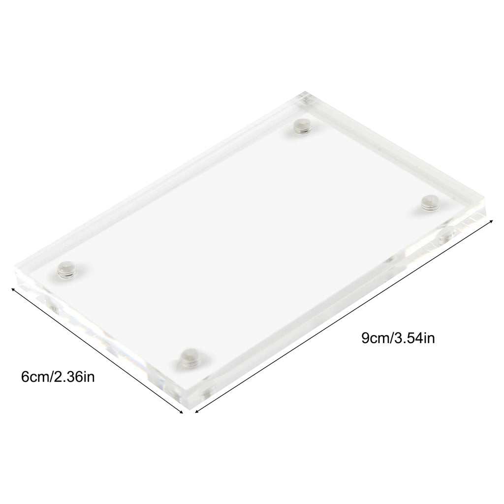 Photo Frame Transparent Acrylic Photo Frame Magnetic Poster Display