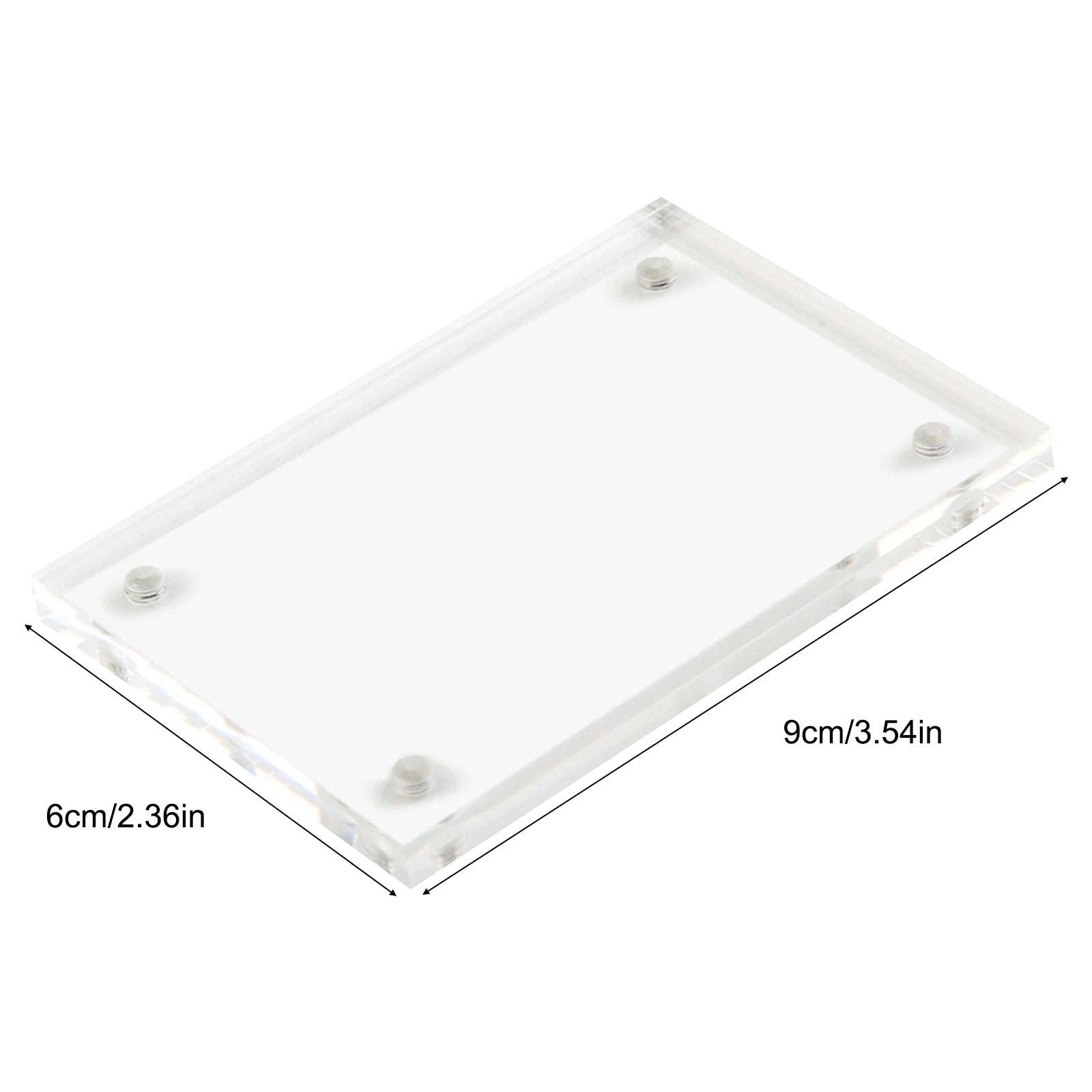 Photo Frame Transparent Acrylic Photo Frame Magnetic Poster Display