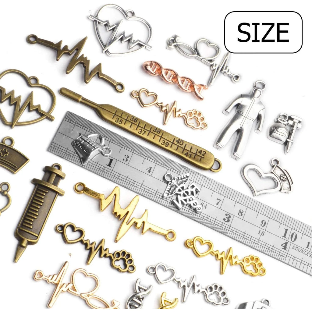 100g(about 40-70pcs) Medical Crafts Pendants