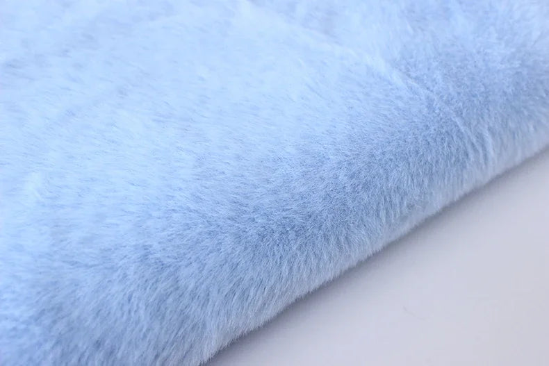 Plush Encryption Thickening fabric solid Solf Atrtificial