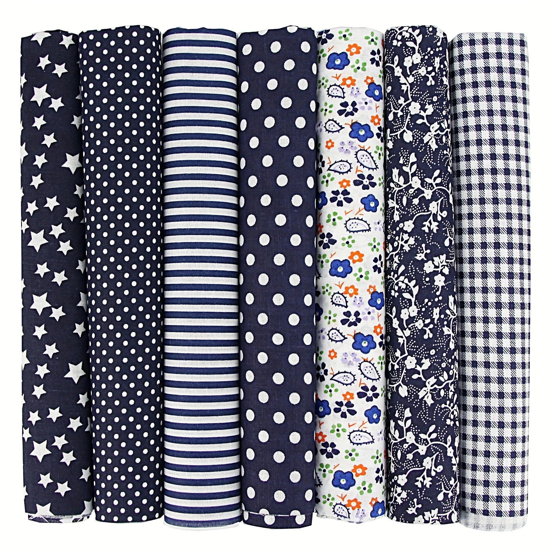 56pcs Floral Small Patchwork Multicolor Cloth Set Cloth For DIY Sewing ,quilting.