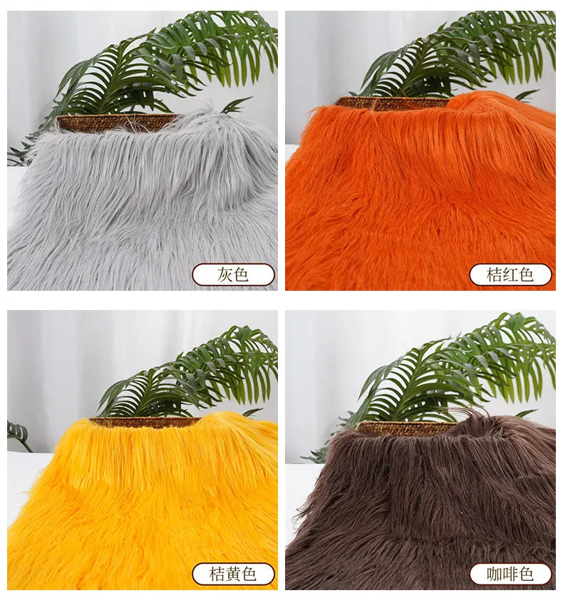 Long Hair Faux Fur Fabric