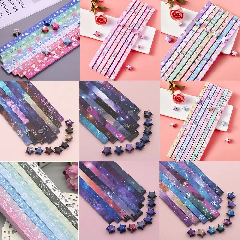 540 Sheets Origami Paper Stars DIY Hand Crafts Origami  Paper