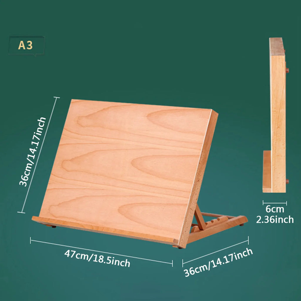 FoldablecSketchboard Holder With Tilted Writing Board