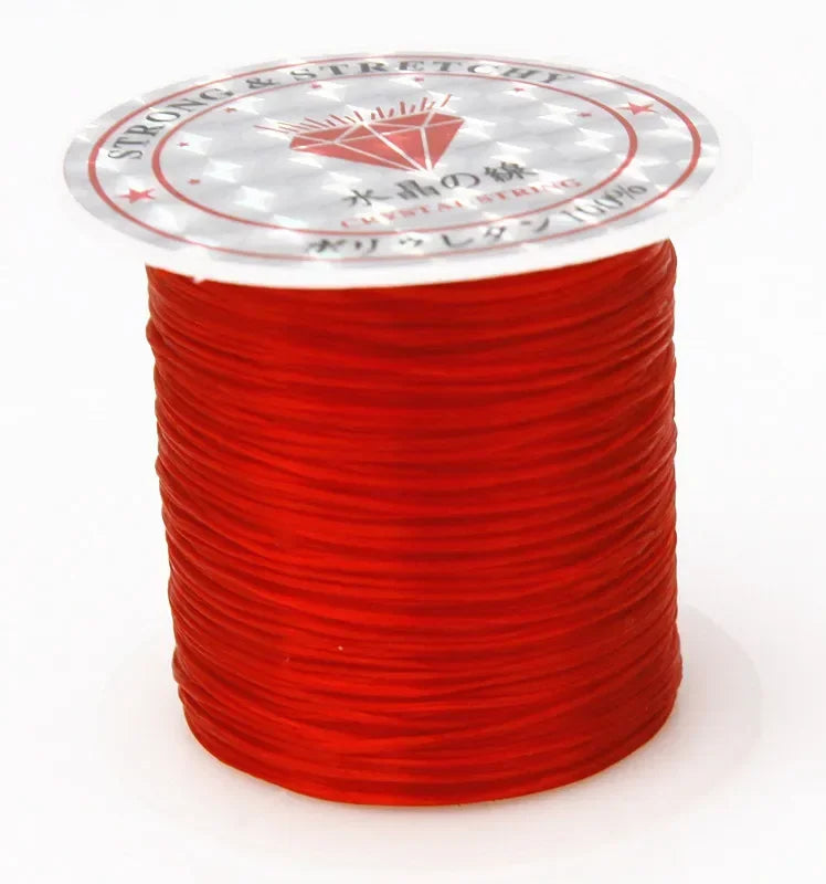 10M/Roll Strong Elastic Crystal Beading Cord for Bracelets Stretch Thread