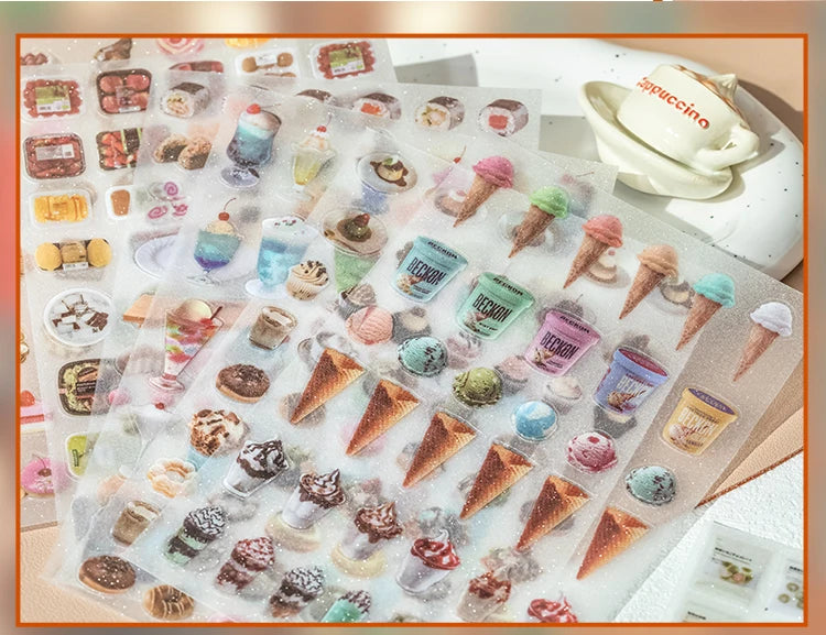 Waterproof Durable Sticker Book DIY Handbook , Decoration