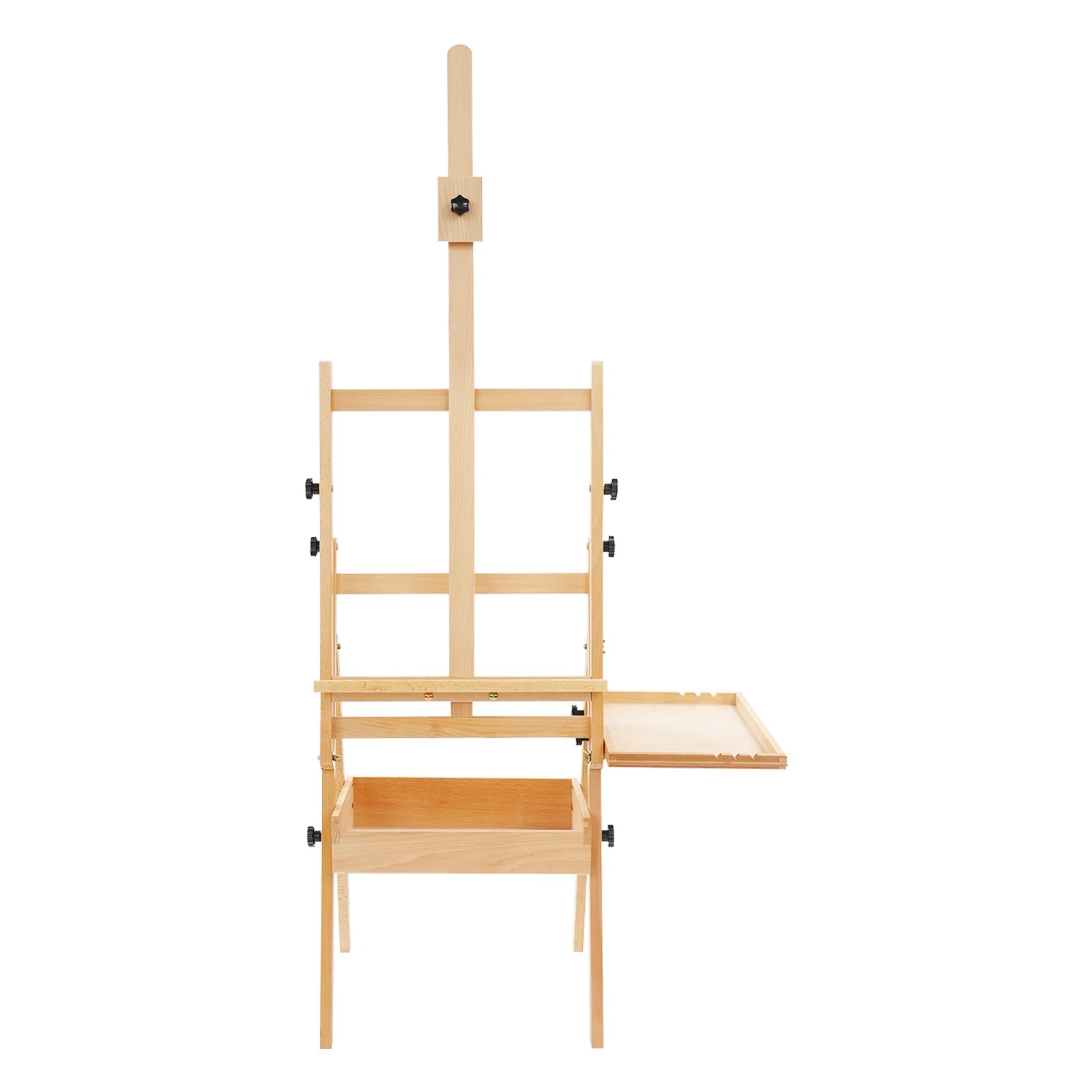 Foldable Easel Stand, with Storage Box and Tray, rfor Adults and Students
