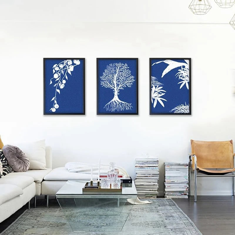 30 Sheets Blue Cyanotype Paper Sun Art Paper Kit