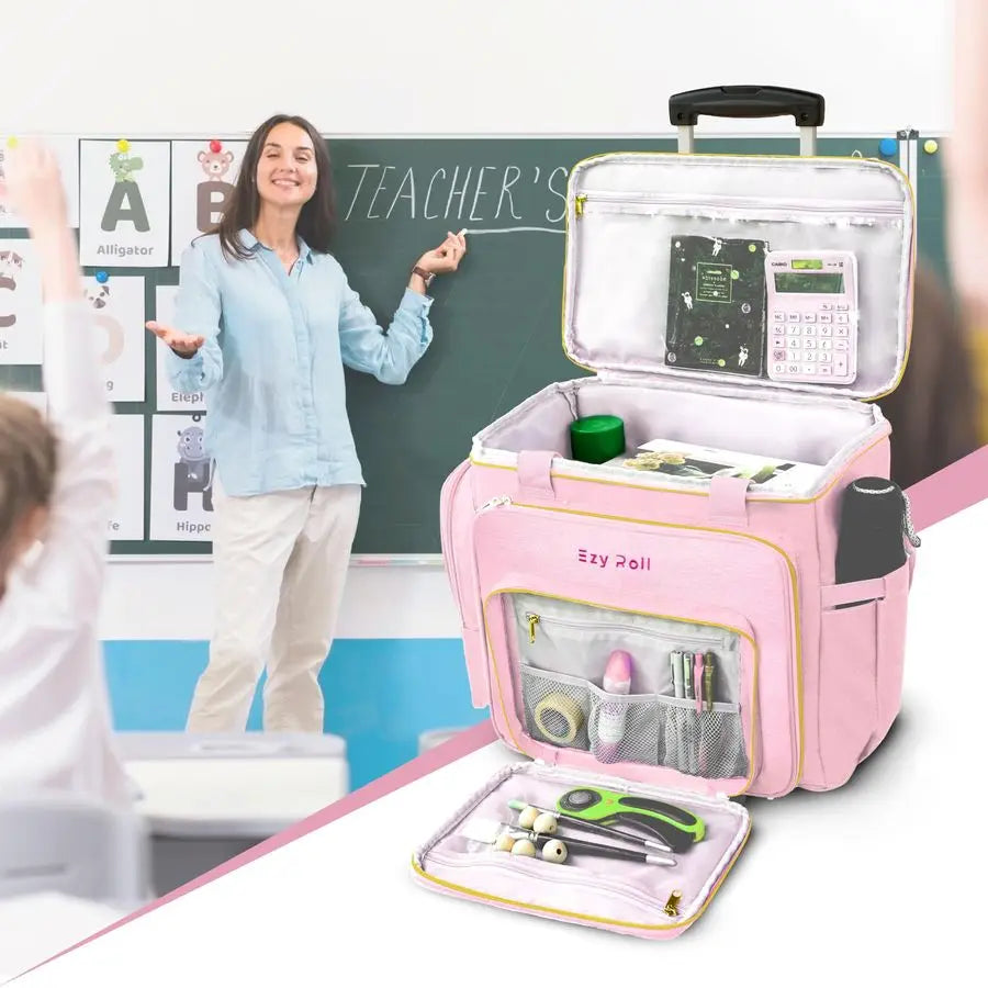 Craft Bag, Detachable Wheels, , Craft Storage Organizer, Sewing Machine Case