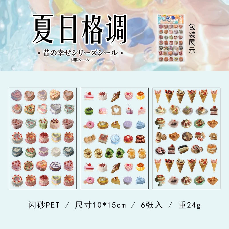 Waterproof Durable Sticker Book DIY Handbook , Decoration