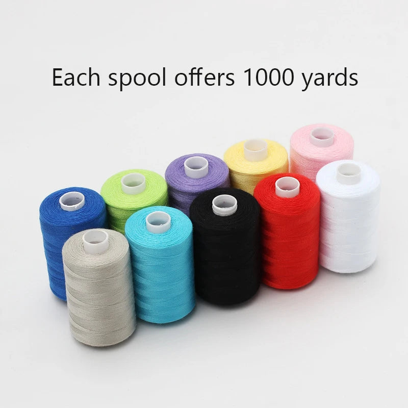 Sewing Thread - Set of 1000 yds Per Spool