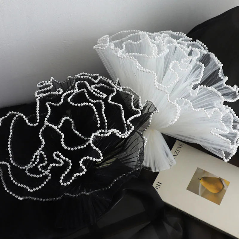 5Yards Bouquet Wrapping , Florist Packaging Lace Mesh