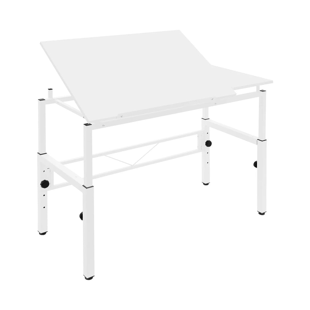 120x60cm Adjustable Drawing Table, Tilt & Height Adjustable Drafting Desk