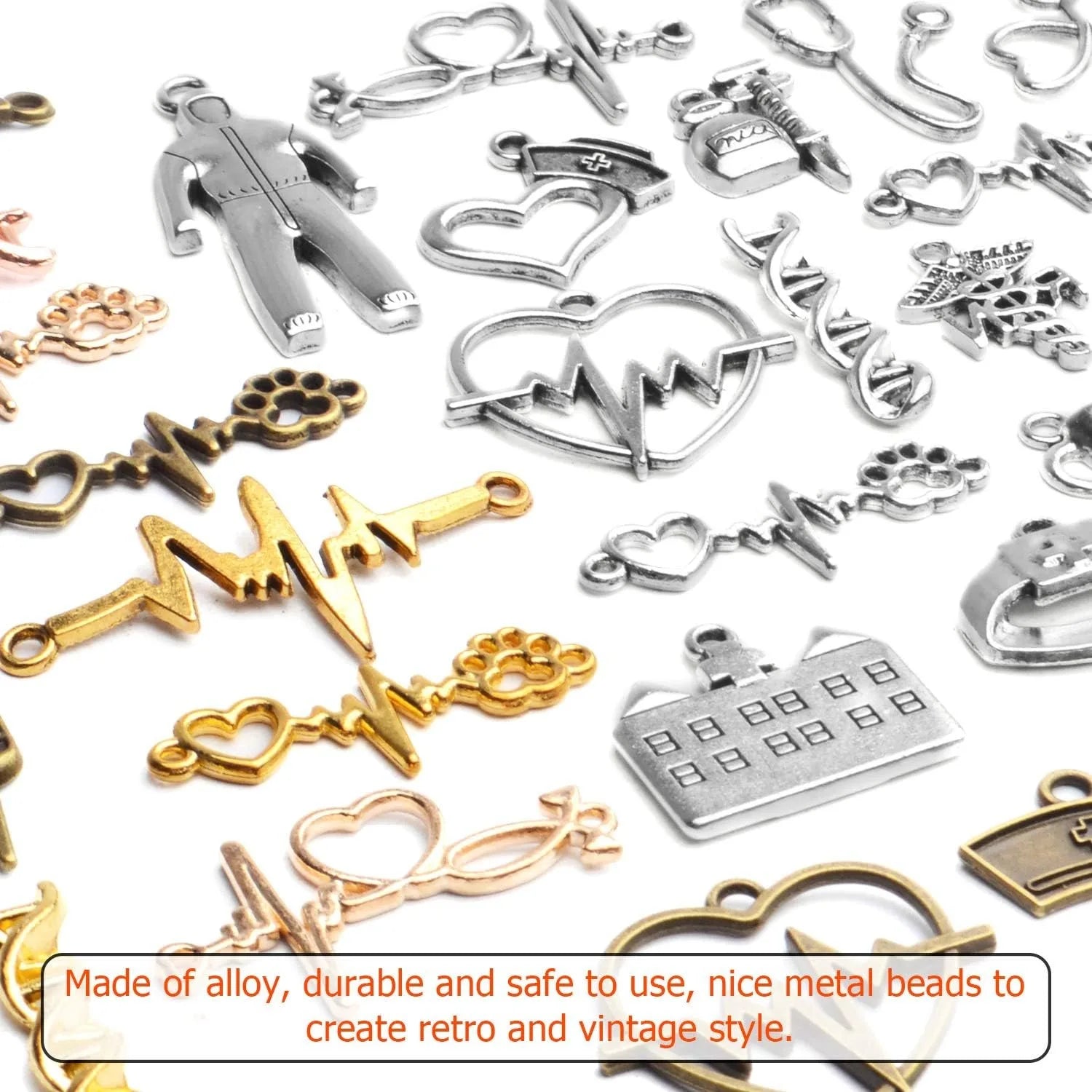 100g(about 40-70pcs) Medical Crafts Pendants