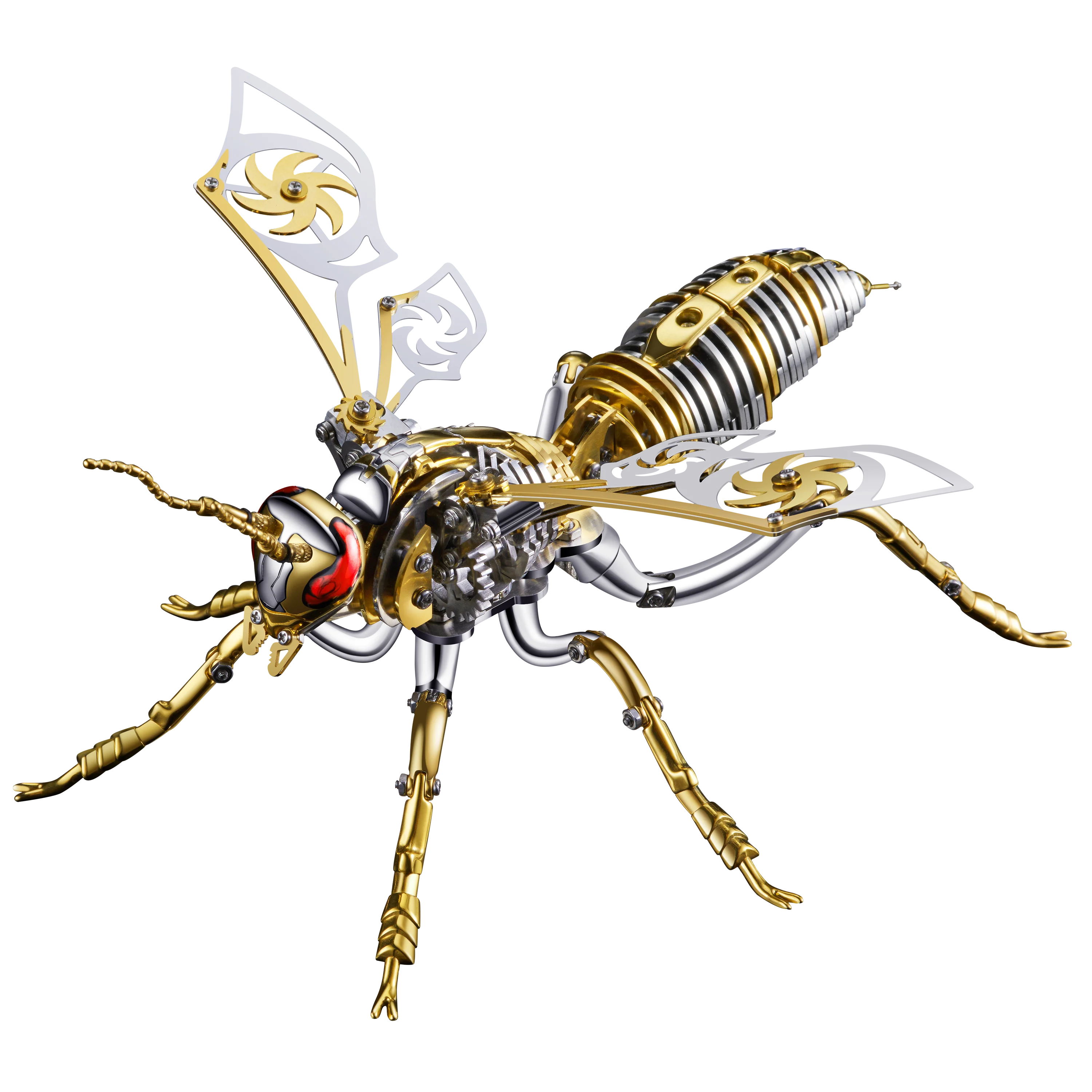 Large Wasp 3D Puzzle Metal Assembly Model Mechanical lnsect Toy for Boy Kids