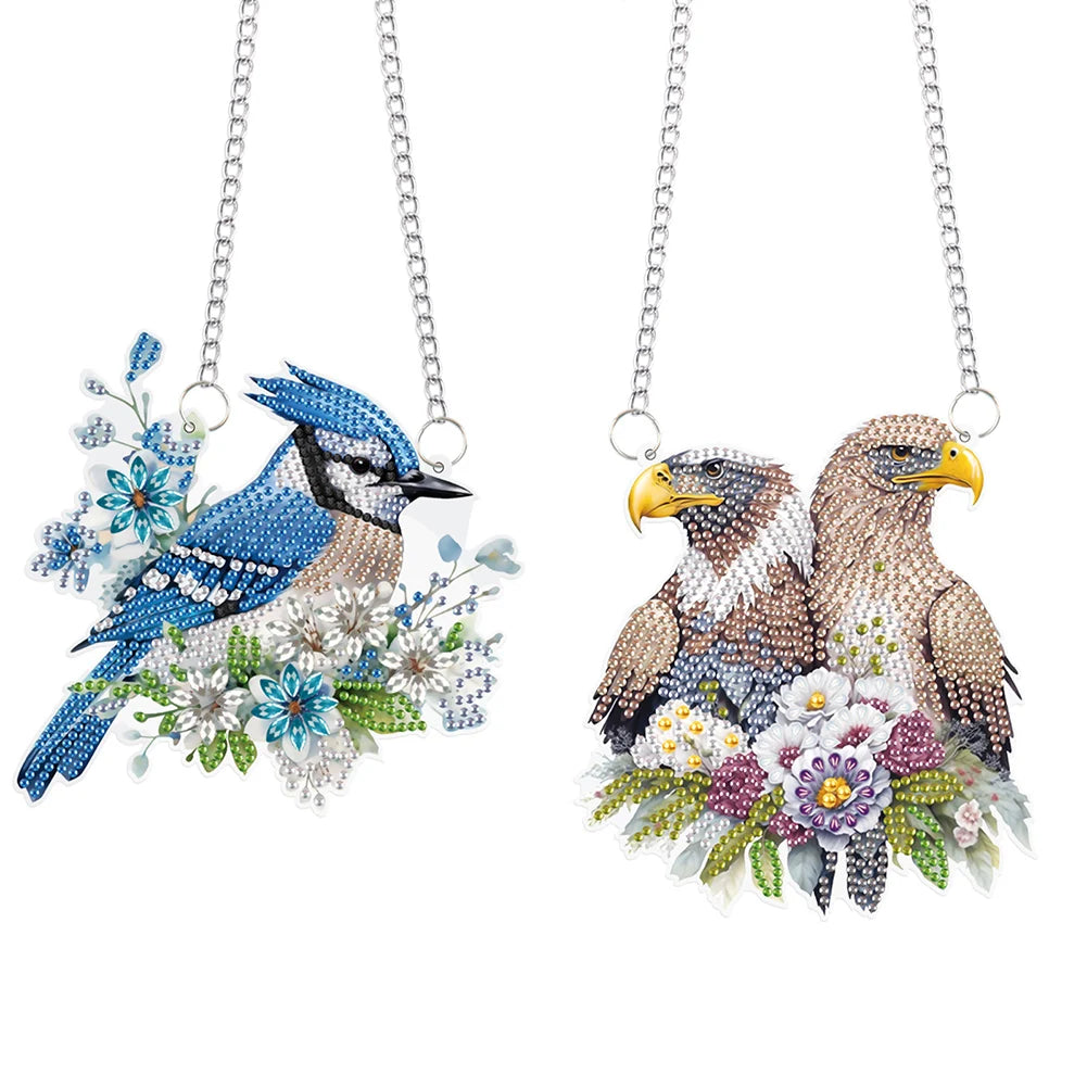 2Pccs Colorful Animal Diamond Painting Kit