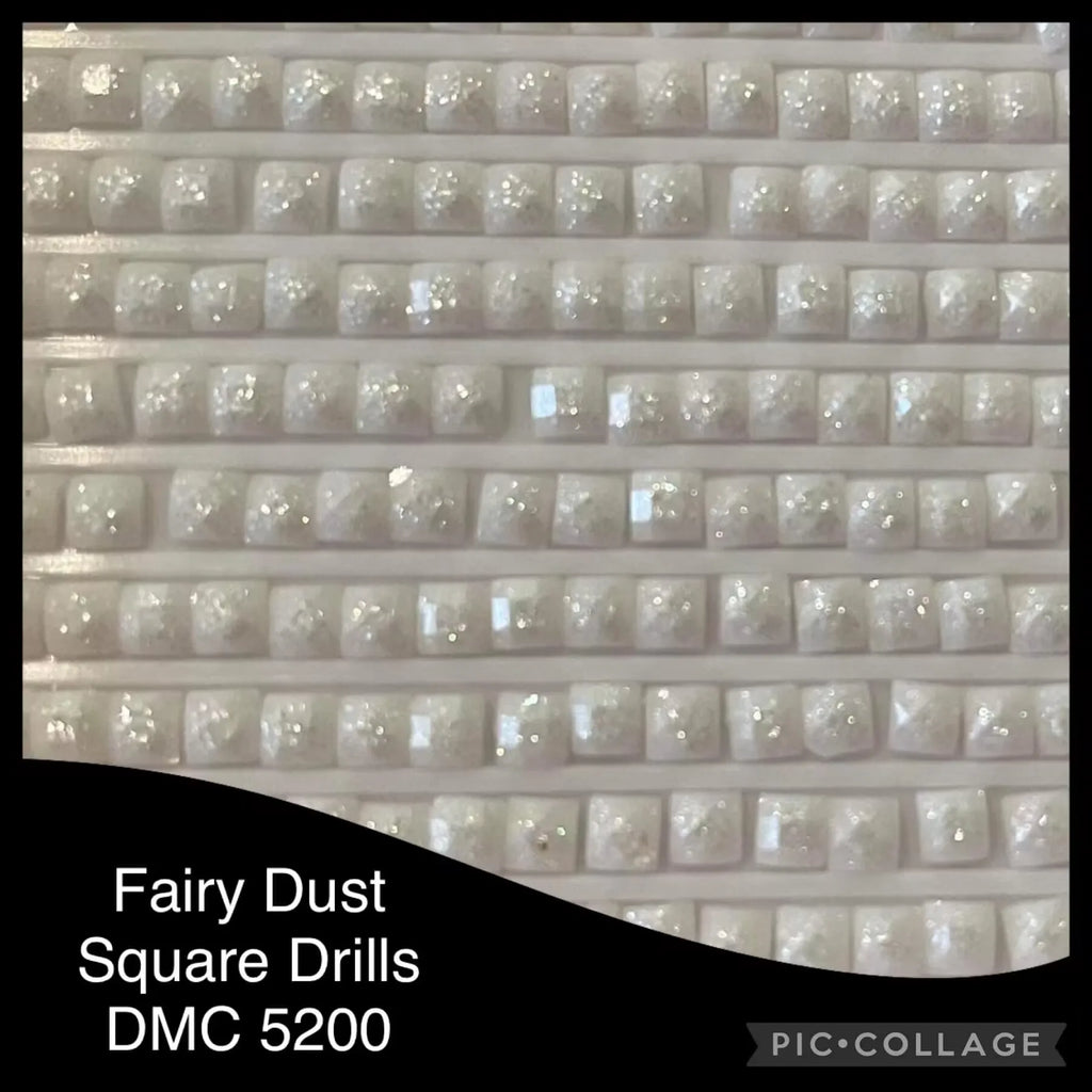 Fairy Dust Diamond Painting Castle Picture Square Diamond embroidery Landscape.
