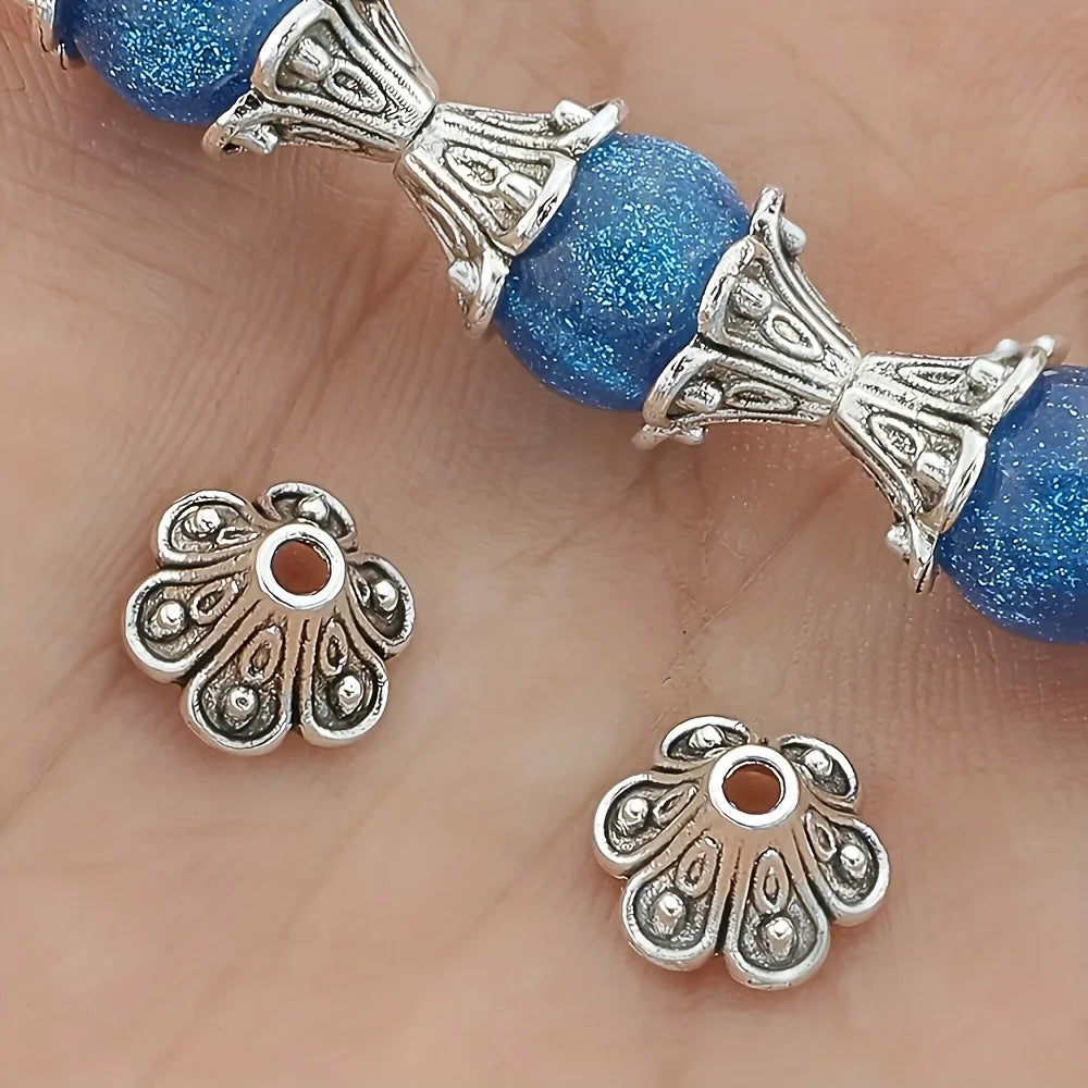 392pcs Alloy Bead Caps, Suitable As Materials for DIY Jewelry Making.