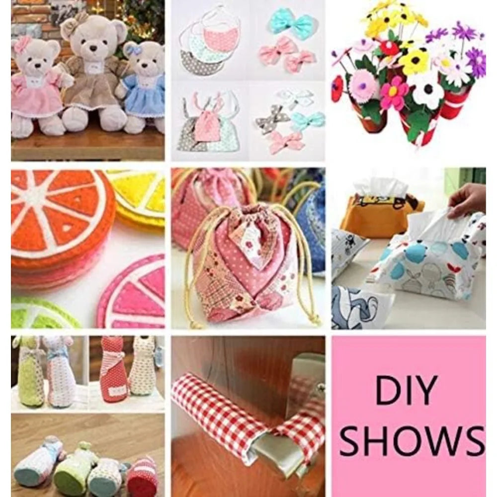 Cotton Patchwork Fabric for DIY Making, Quilting Supplies