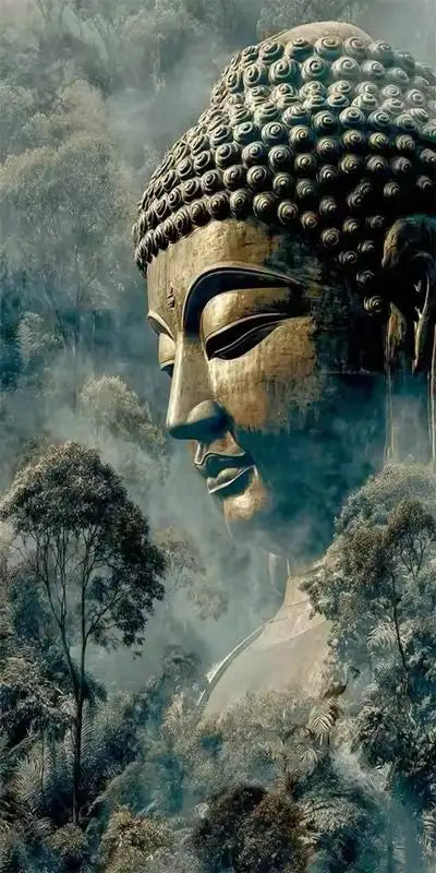 Abstract Buddha Large Size DIY Diamond Painting New Collection.