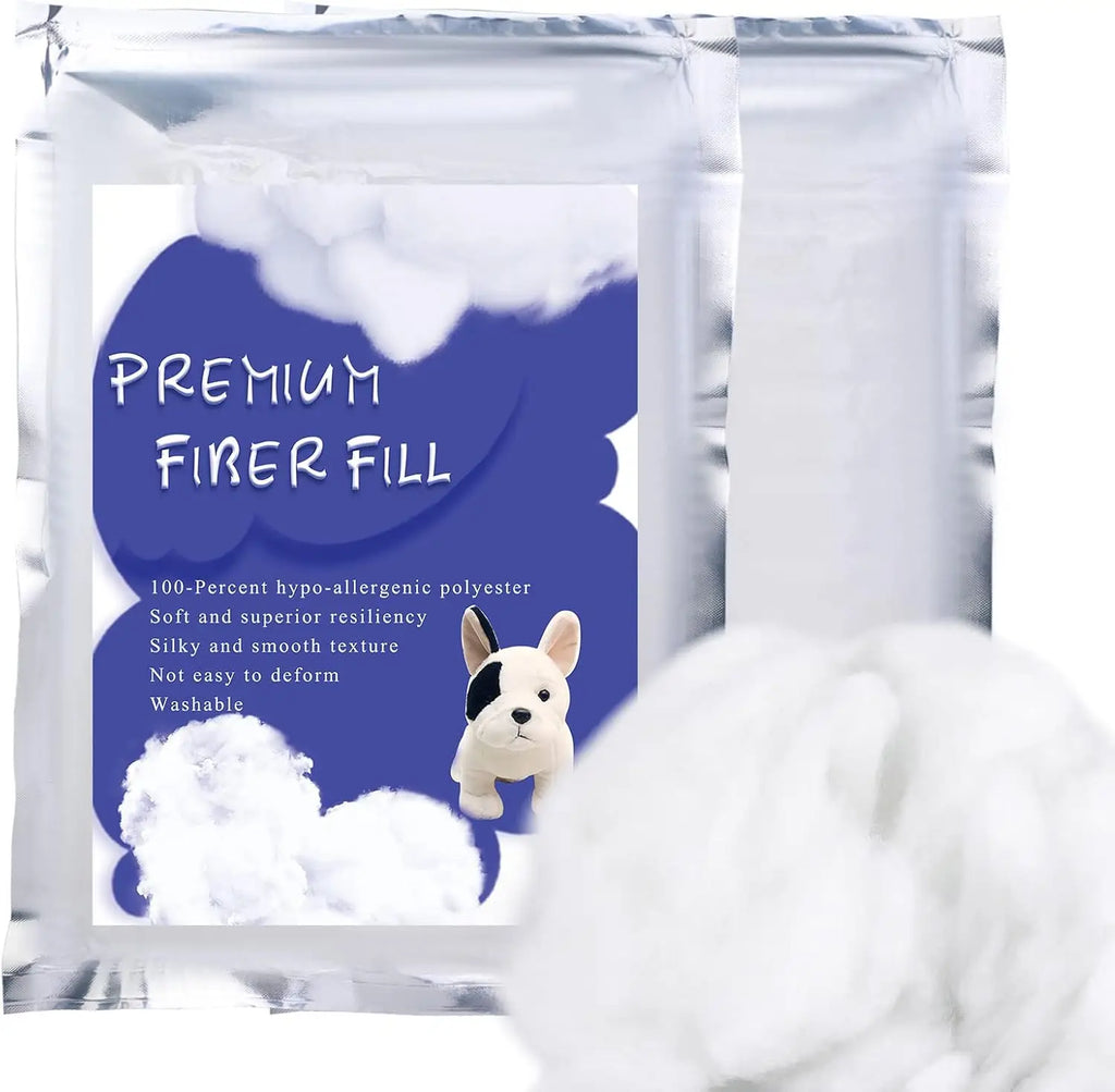 Polyfill Stuffing Fiber Fill White High Resilience Premium Fiberfill Crochet Stuffing