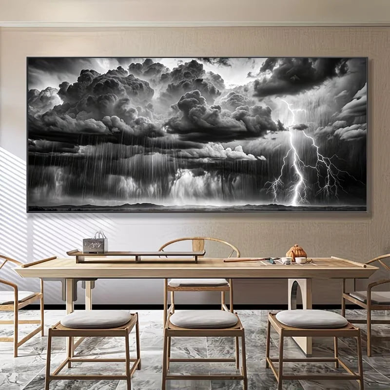 DIY Diamond Painting Lightning Storm Landscape New Arrival Cross Stitch Kits Embroidery Full Diamond Mosaic Rhinestone Wall Art