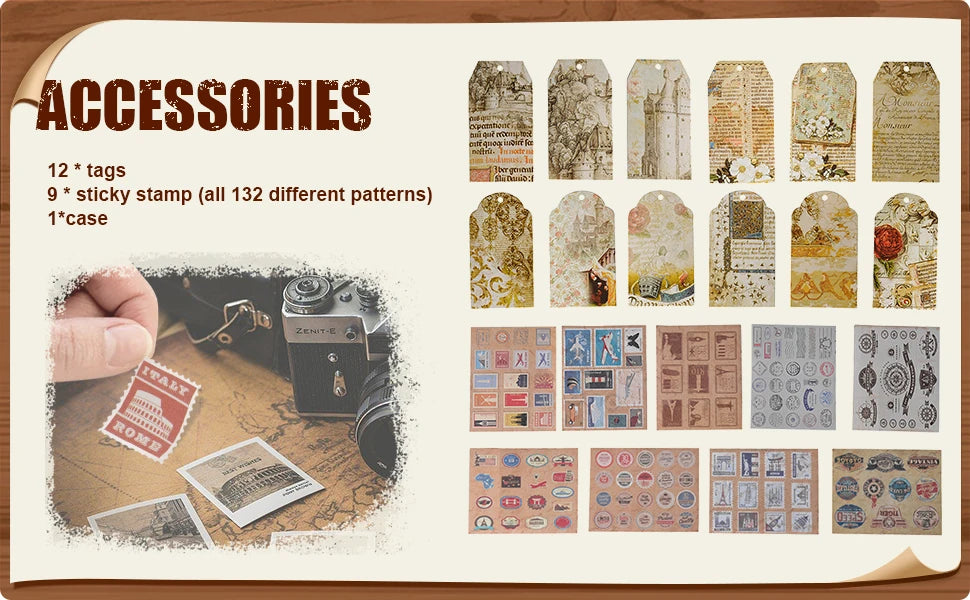 Our Adventure Book 146 Page Diy Handmade Photo Album Scrapbook