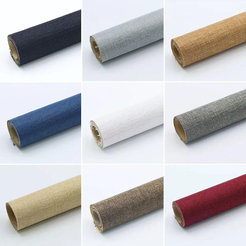 Self Adhesive Linen Fabric