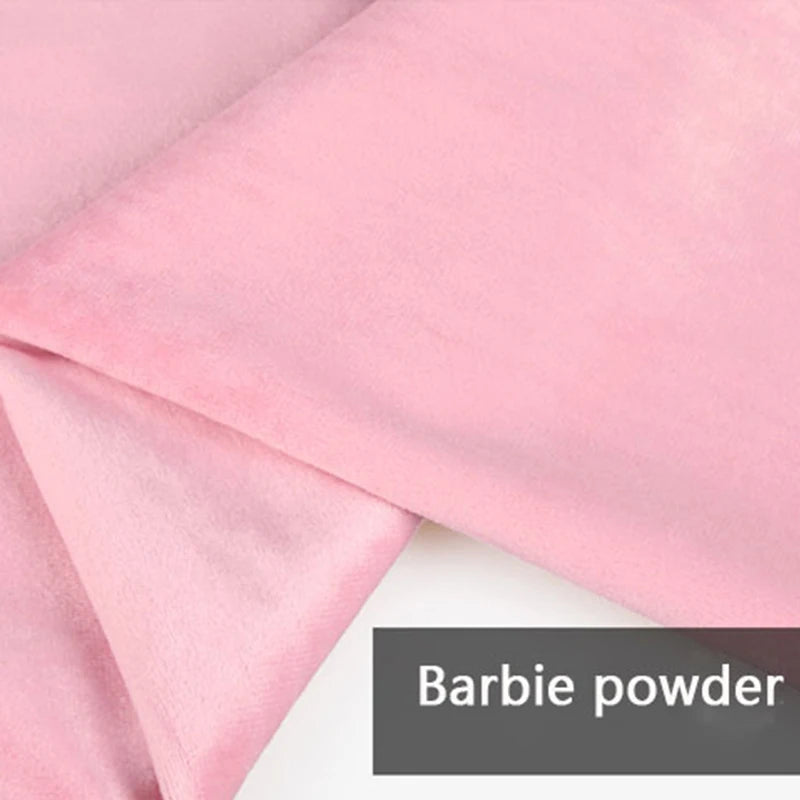 1/3/5M 14Colors Velvet Fabric DIY For Sewing Home Textile Clothing