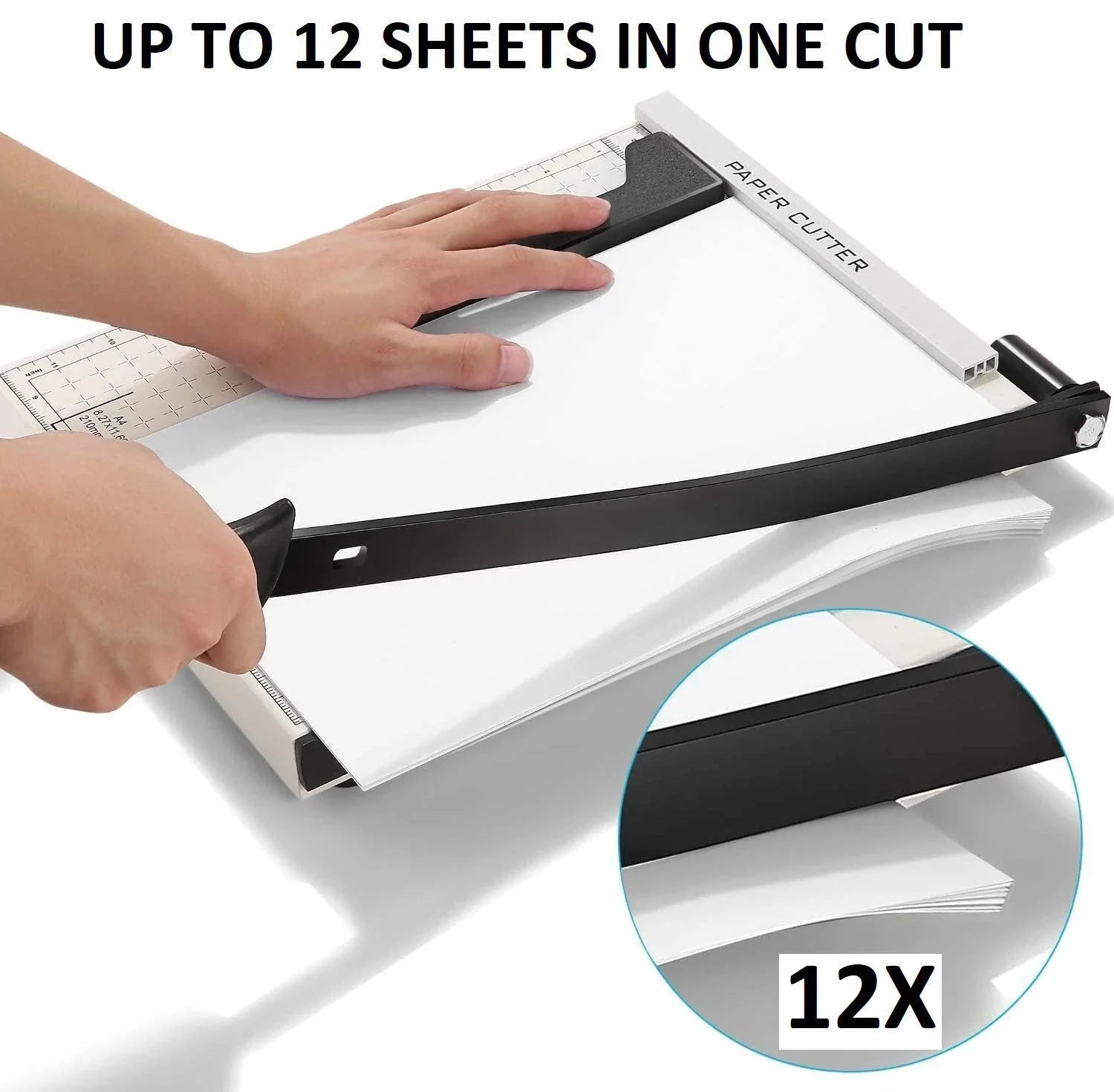 Multi-function Paper cutter, Trimming Knife Manual Office Supplies