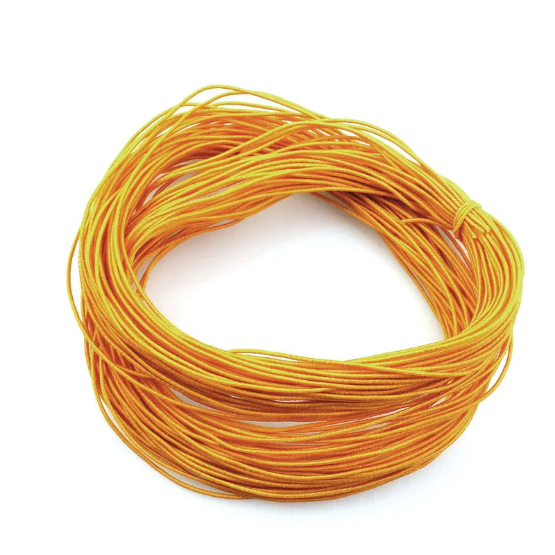 Braided Elastic Cord Beading Threads Stretch String  Crafting Cords