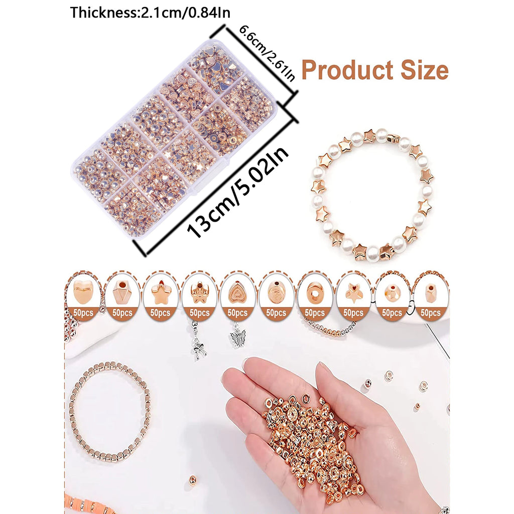 300/500pcs/800 CCB ABS Beads for Jewelry Making kit