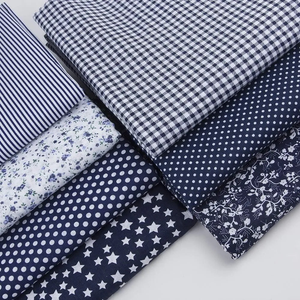 Cotton Patchwork Fabric for DIY Making, Quilting Supplies