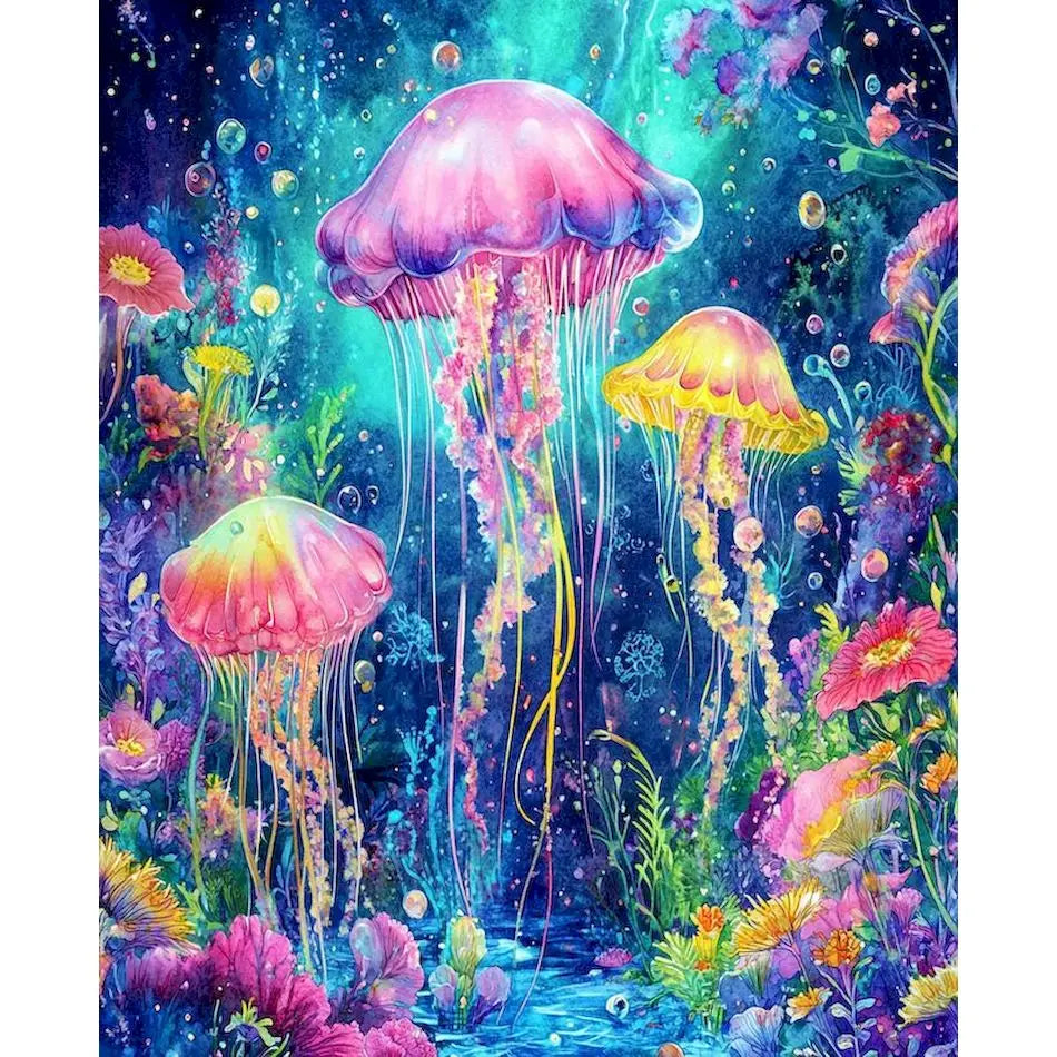 Diamond Painting Kits, Abstract object scenery, Drawings with Diamonds.