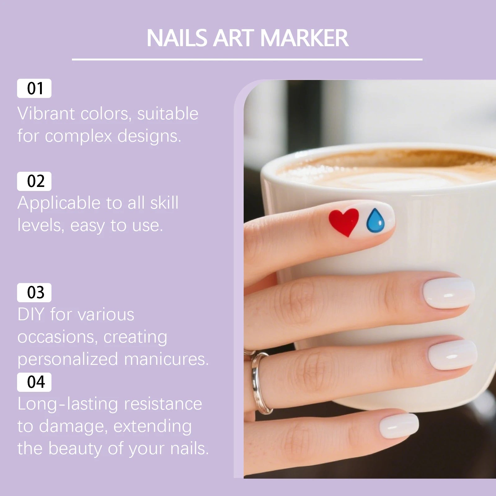 Nail Acrylic Graffiti Pen Drying Acrylic Paint Markers
