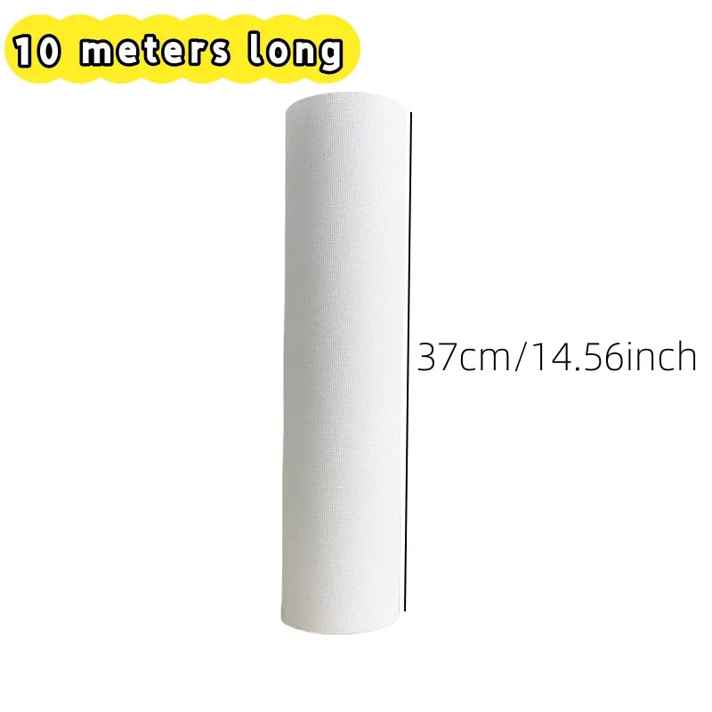 white blank 10M/Roll Cotton Canvas Roll27-87cm Wide