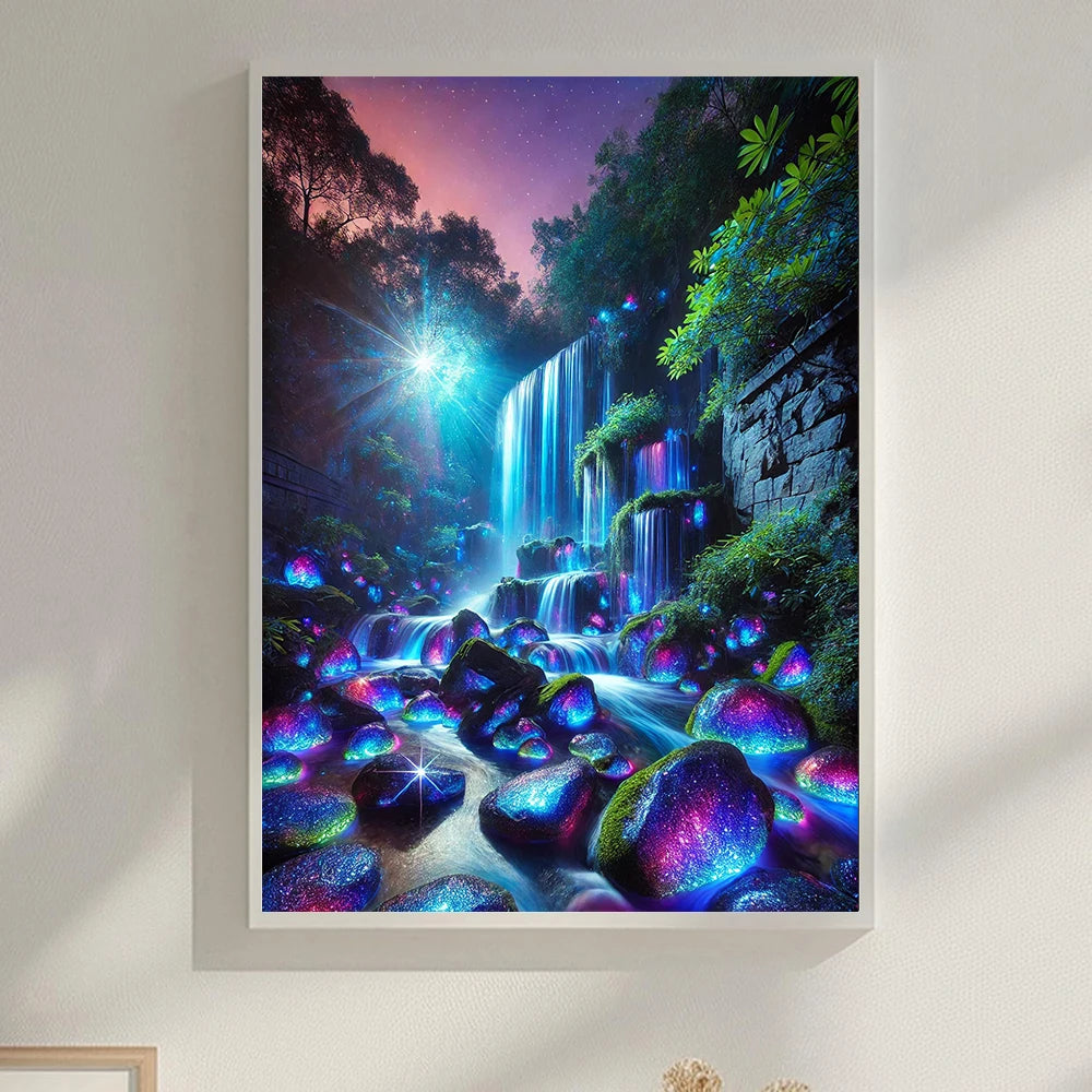 6 Kinds Of Patterns Scenery Diamond Painting Art Kits